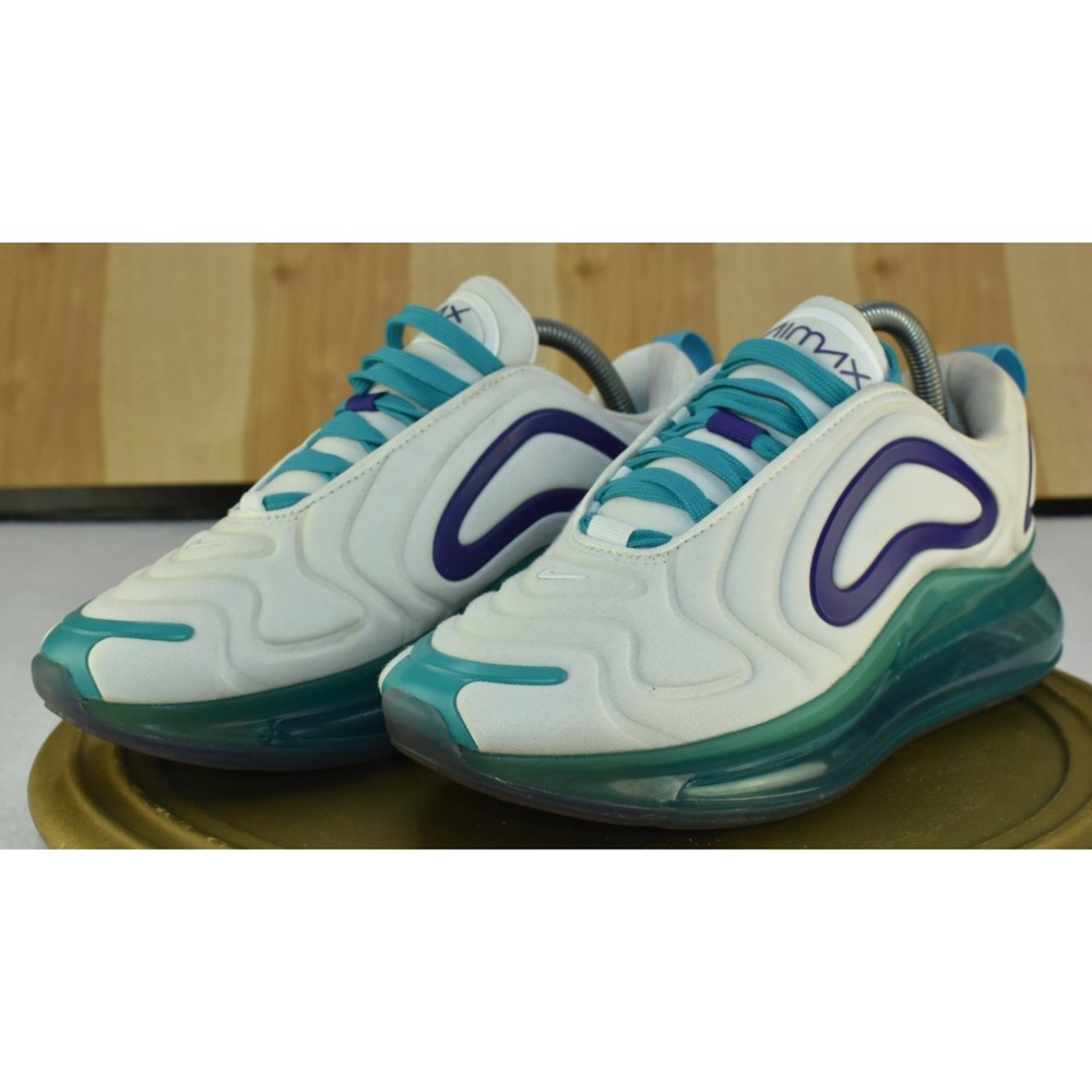 Nike Air Max 720 Spirit Teal Court Purple White AR9293-101 Womens Sneakers